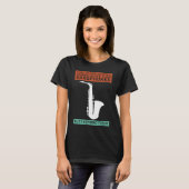 Saxophone im Leben Saxophon T-Shirt (Vorne ganz)