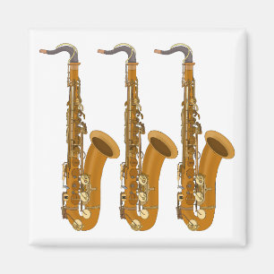 Saxophone Magnet