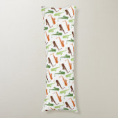 Saxophone Music Instrument Jazz Band Musical Seitenschläferkissen (Vorderseite Vertikal)