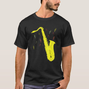 Saxophone Music Saxophone Player T-Shirt