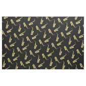 Saxophone Musical Musical Room Decke Stoff (Fat Quarter (45,7 x 55,9 cm))