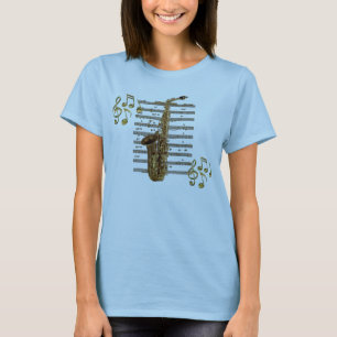 SAXOPHONE Musician Music Lover T - Shirt