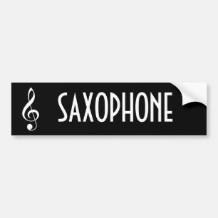 Saxophone-Musik-Autoaufkleber-Geschenk Autoaufkleber