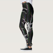 Saxophone-Musik-Karneval-Schwarz-Leggings Leggings (Links)