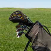 Saxophone Musiknote Pattern Golf Headcover (In SItu)