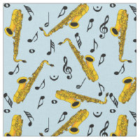 Saxophone Musiknote Pattern