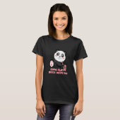 Saxophone Panda Bärensings & Plays Jazz Music Pete T-Shirt (Vorne ganz)