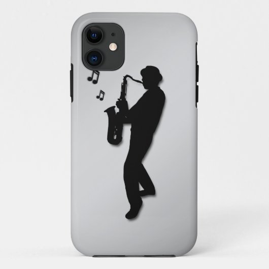 Saxophone Player Case-Mate iPhone Hülle (Rückseite)