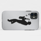 Saxophone Player Case-Mate iPhone Hülle (Rückseite (Horizontal))