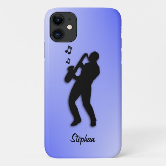 Saxophone Player Case-Mate iPhone Hülle (Rückseite)