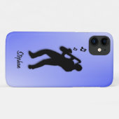 Saxophone Player Case-Mate iPhone Hülle (Rückseite (Horizontal))