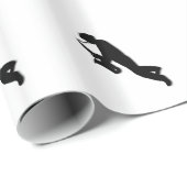 Saxophone Player Geschenkpapier (Rolleneckpunkt)