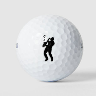 Saxophone Player Golfball