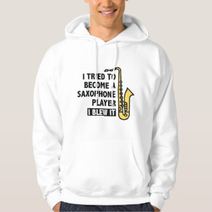 Saxophone Player Hoodie