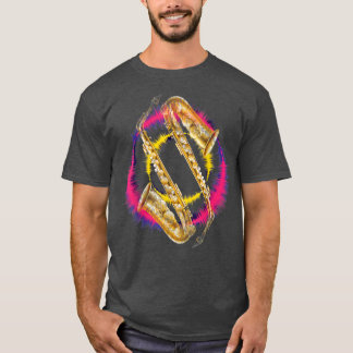 Saxophone Player Jazz Band Music Lover T-Shirt
