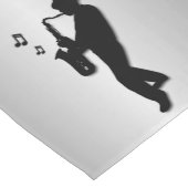 Saxophone Player Kurzer Tischläufer (Ecke)
