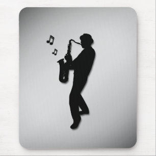 Saxophone Player Mousepad