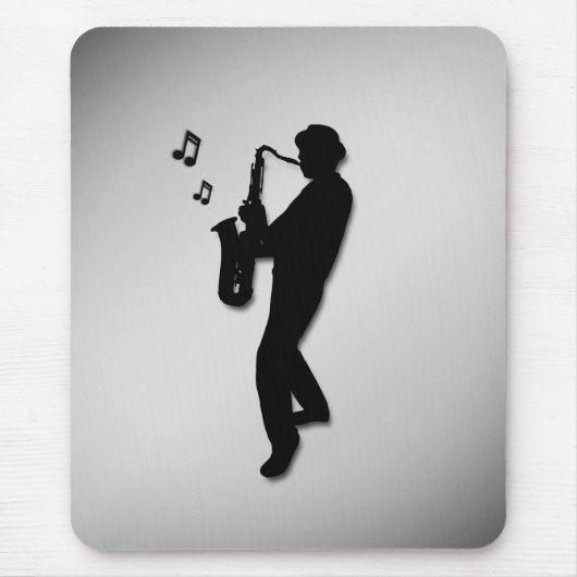 Saxophone Player Mousepad (Vorne)