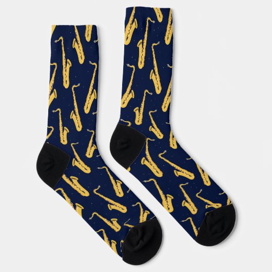 Saxophone Player Socken (Rechts)