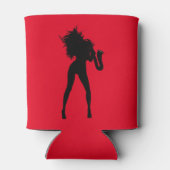 Saxophone Player Woman Can Cooler - Farbe auswähle Dosenkühler (Rückseite)