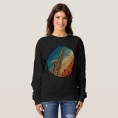 Saxophone Retro Vintage 1 Sweatshirt (Vorne ganz)