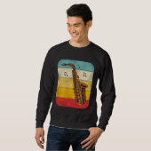 Saxophone Retro Vintage Sweatshirt (Vorne ganz)