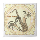 Saxophone Rhythm  Fliese (Vorderseite)