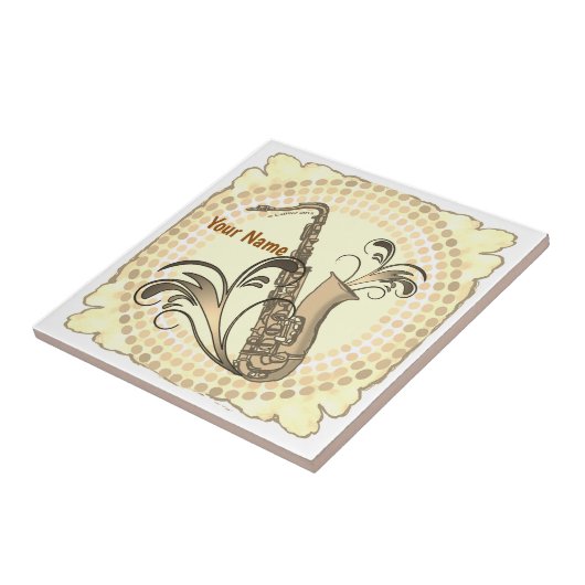 Saxophone Rhythm  Fliese (Seite)