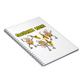 Saxophone Rocks Notizblock (Rechte Seite)