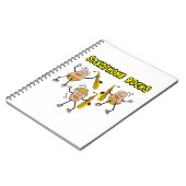 Saxophone Rocks Notizblock (Linke Seite)