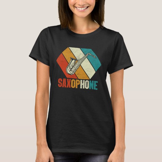 Saxophone Saxaphone Player Music Jazz Tenor  3 T-Shirt (Vorderseite)