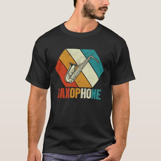 Saxophone Saxaphone Player Music Jazz Tenor  3 T-Shirt (Vorderseite)