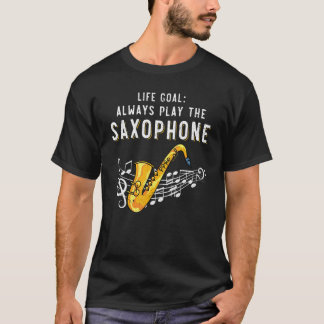 Saxophone Saxophonist Saxophonist Jazz Saxophon T-Shirt