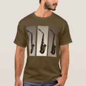 Saxophone-T - Shirt (Vorderseite)