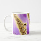 Saxophone-Tasse Kaffeetasse (Links)