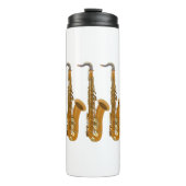 Saxophone Thermosbecher (Vorderseite)