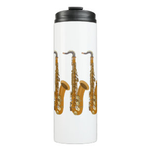 Saxophone Thermosbecher