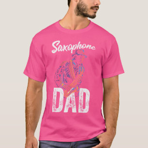 Saxophone Vater Saxophon Saxophonist Jazz T-Shirt