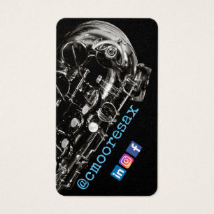 Saxophone Visitenkarten
