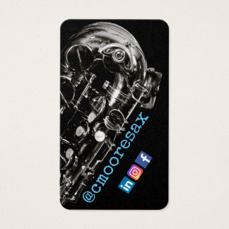 Saxophone Visitenkarten