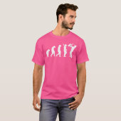 Saxophonist Evolution Jazz Musici T-Shirt (Vorne ganz)