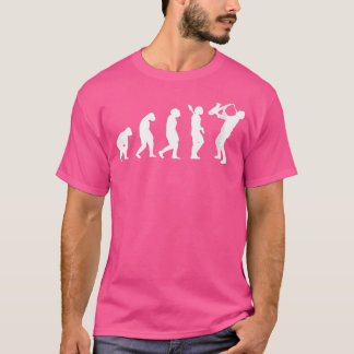 Saxophonist Evolution Jazz Musici T-Shirt