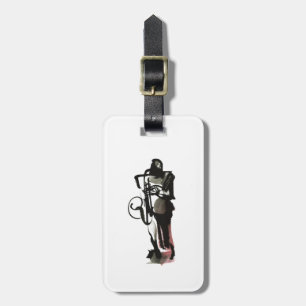 Saxophonist Gepäckanhänger