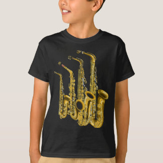 Saxophonist Musikinstrument Saxophon Player Sa T-Shirt