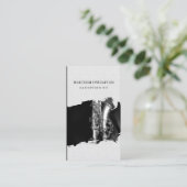 Saxophonist Saxophonist Musiker Visitenkarte (Stehend Vorderseite)