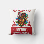 Saxophonist-Spieler Saxophonist Sax Kissen (Rückseite)