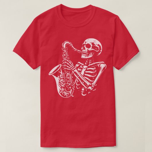 Saxophonist T-Shirt (Design vorne)