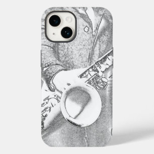 Saxophonspieler Case-Mate iPhone 14 Hülle