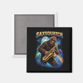 Saxsquatch Magnet (Vorderseite/Rückseite)