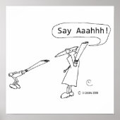 Say Ahhh Poster (Vorne)